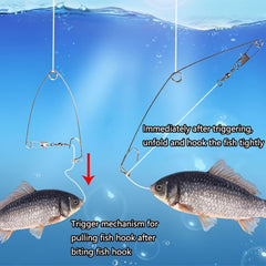 Automatic Fishing Tool Trigger Spring Hook Installer for Successful Catch