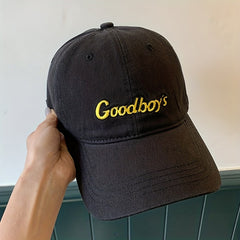 Goodboy's Letters Embroidered Baseball Cap For Men Women
