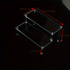 Acrylic Ladder Stand for Perfume Desktop Decoration