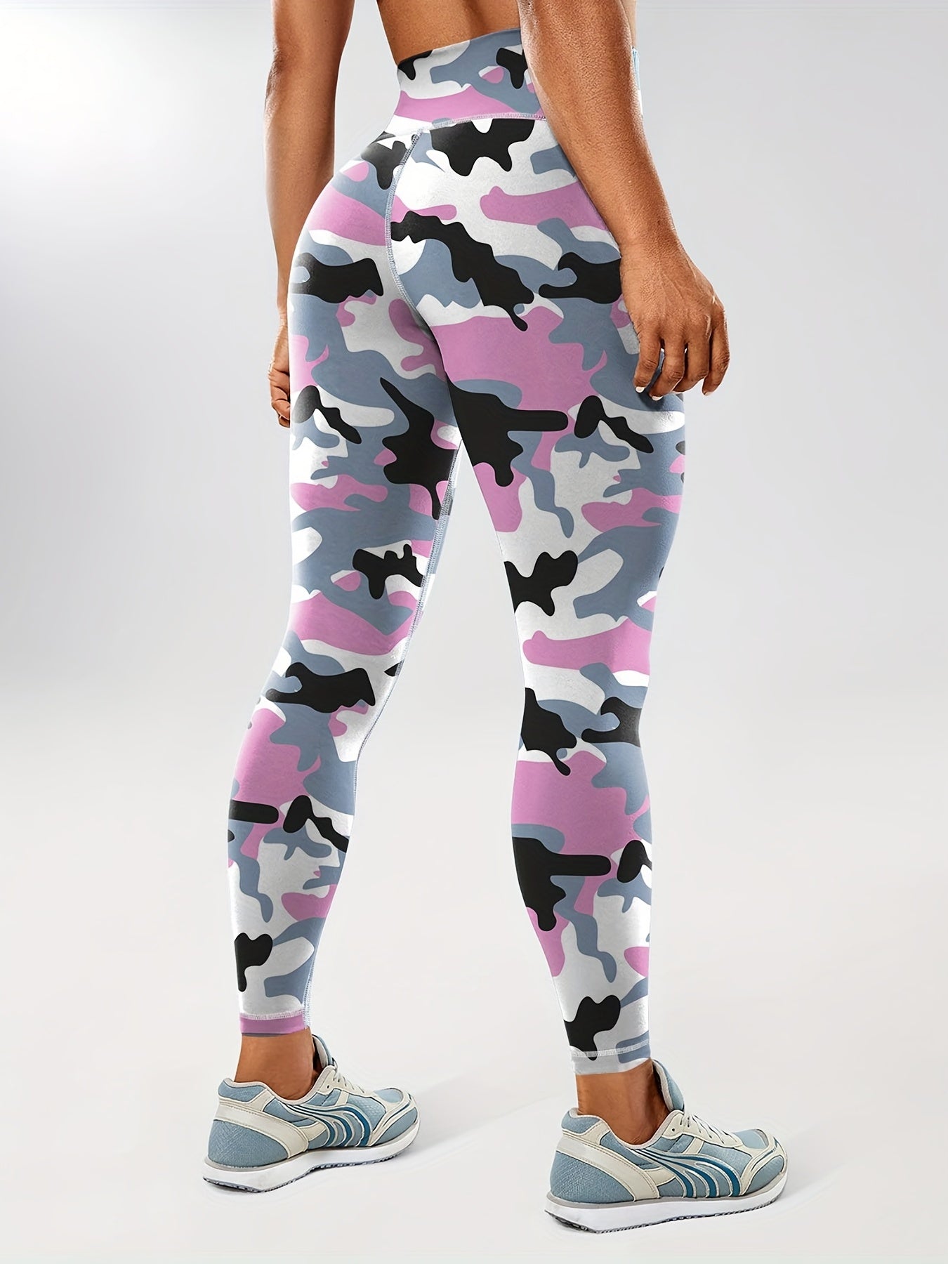 Camouflage High Waist Butt Lifting Leggings