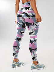 Camouflage High Waist Butt Lifting Leggings
