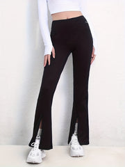 High Waist Yoga Pants Butt Lifting Flared Leggings
