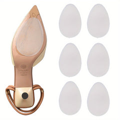 4pcs Rubber Self Adhesive Stickers For High Heel Outsoles