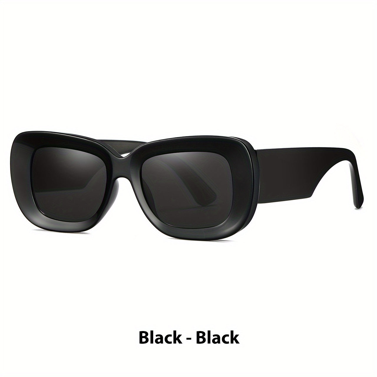 Large Square Sunglasses Casual Gradient Glasses UV400