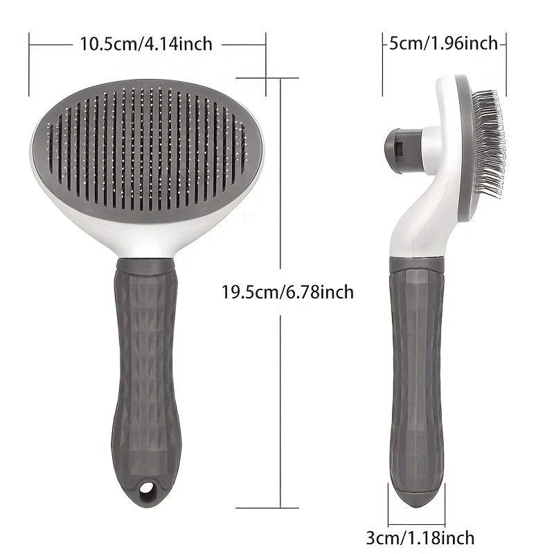 One-Click Slicker Brush for Pets