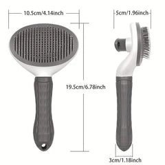 One-Click Slicker Brush for Pets