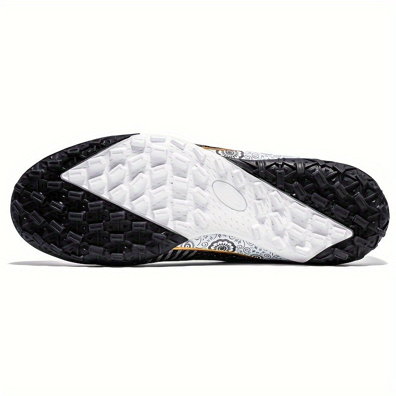 Boy's Color Block Turf Football Boots TF Soccer Cleats