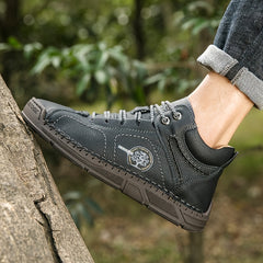 Men's Lace-up PU Boots for Outdoor Camping
