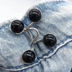 2 Pairs Jean Buttons for Tightening Loose Jeans Pants