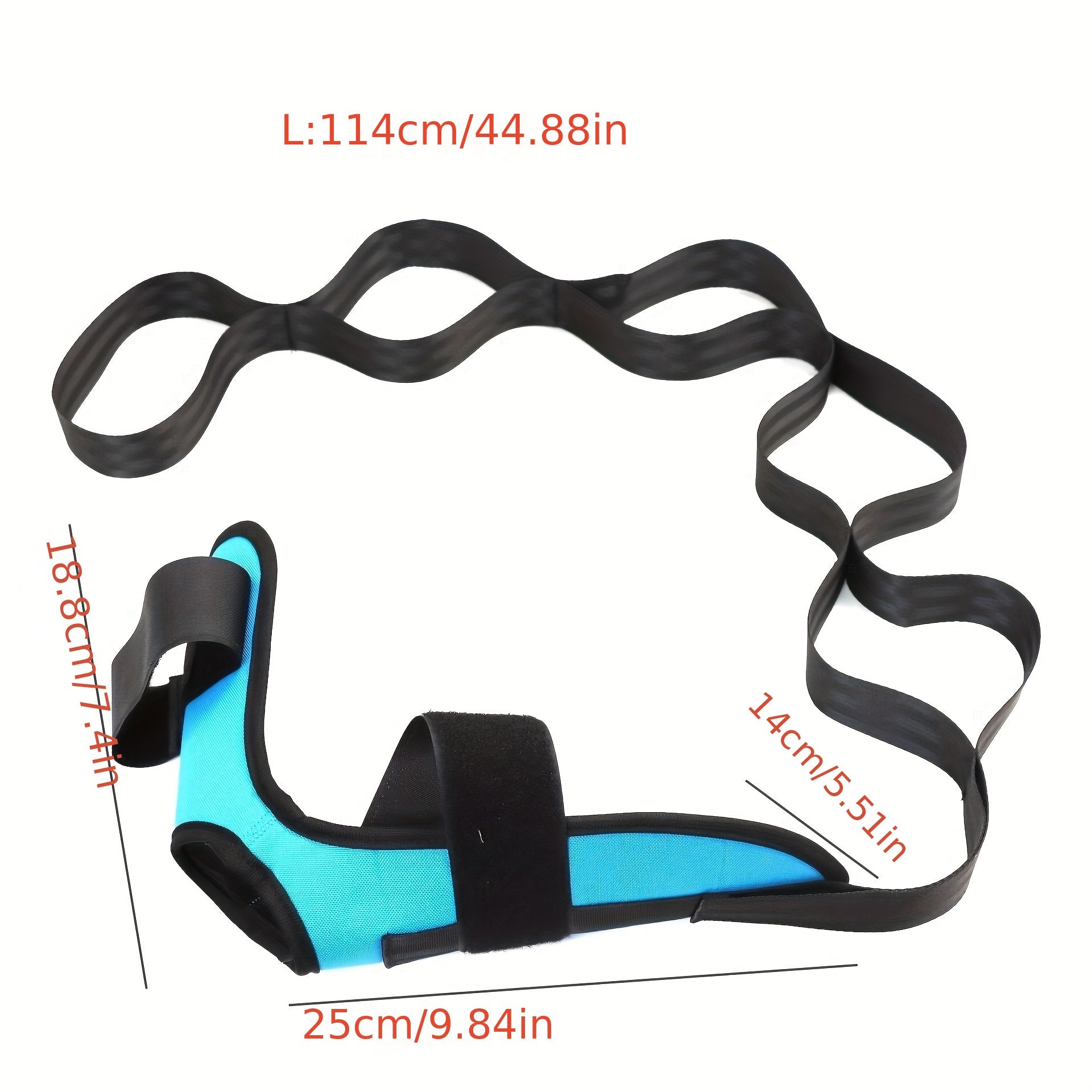 Yoga Leg Stretching Band Fitness Resistance Rope For Training