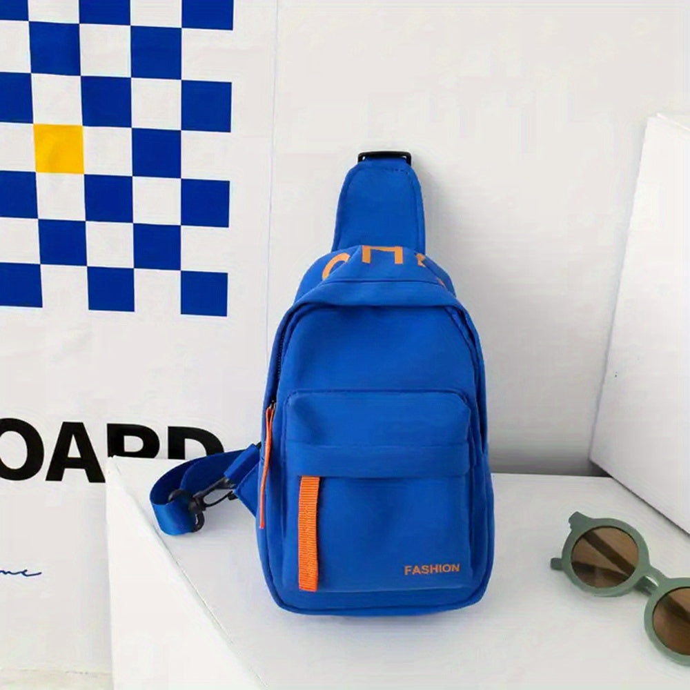 Canvas Chest Bag Messenger Bag Crossbody Bag Storage Bag