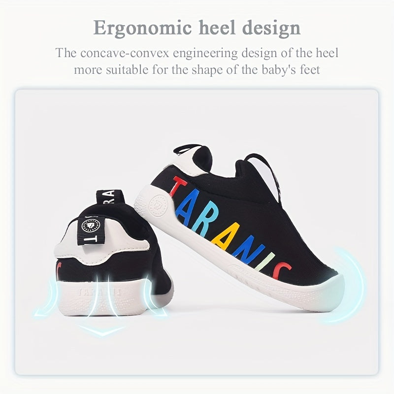 Baby Boys Lightweight Slip On Sneakers Kids Casual Shoes