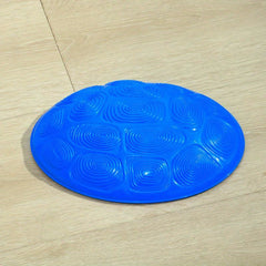 Colorful 6-Piece Stepping Stones Set with Slip Mats for Outdoor Balance Play