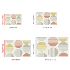 Modern Geometric Carpet Floor Mat Soft Non Slip Area Rugs Living Room Bedroom