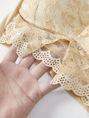 Floral Lace Bralettes Wireless Everyday Bra Women's Lingerie