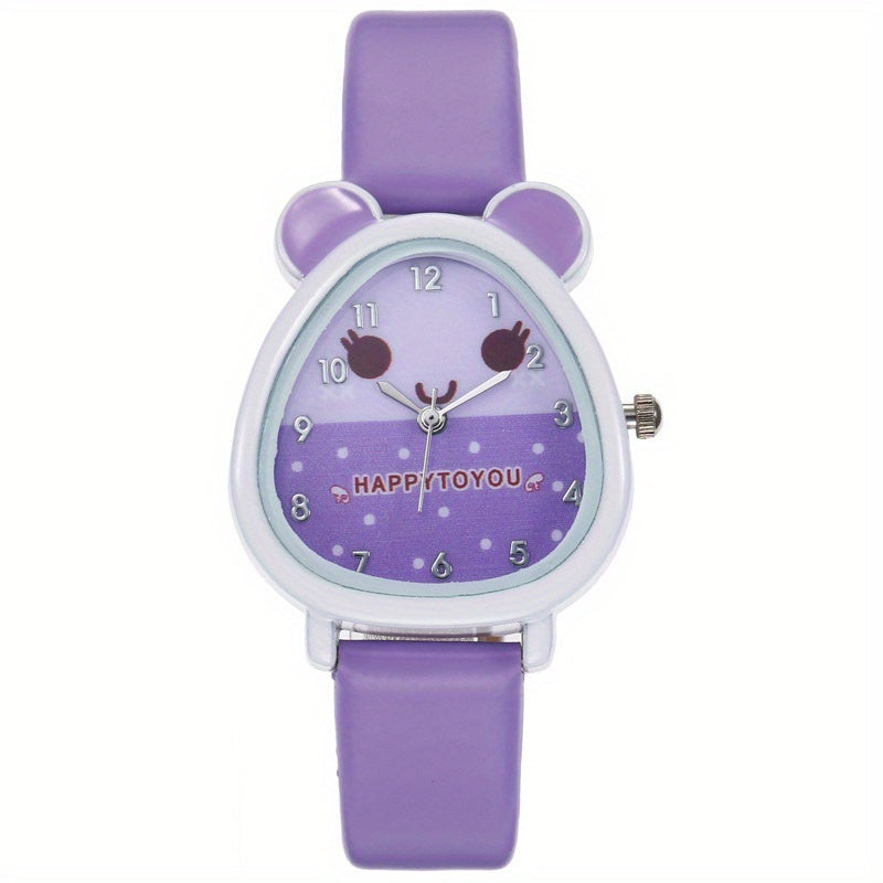 Kids Cartoon Watch Quartz Wristwatch - Fun Design