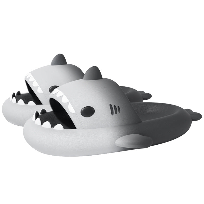 Shark Slippers Gradient Cloud Slides For Men Women Couple