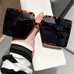 Vintage Oversized Sunglasses Men Women