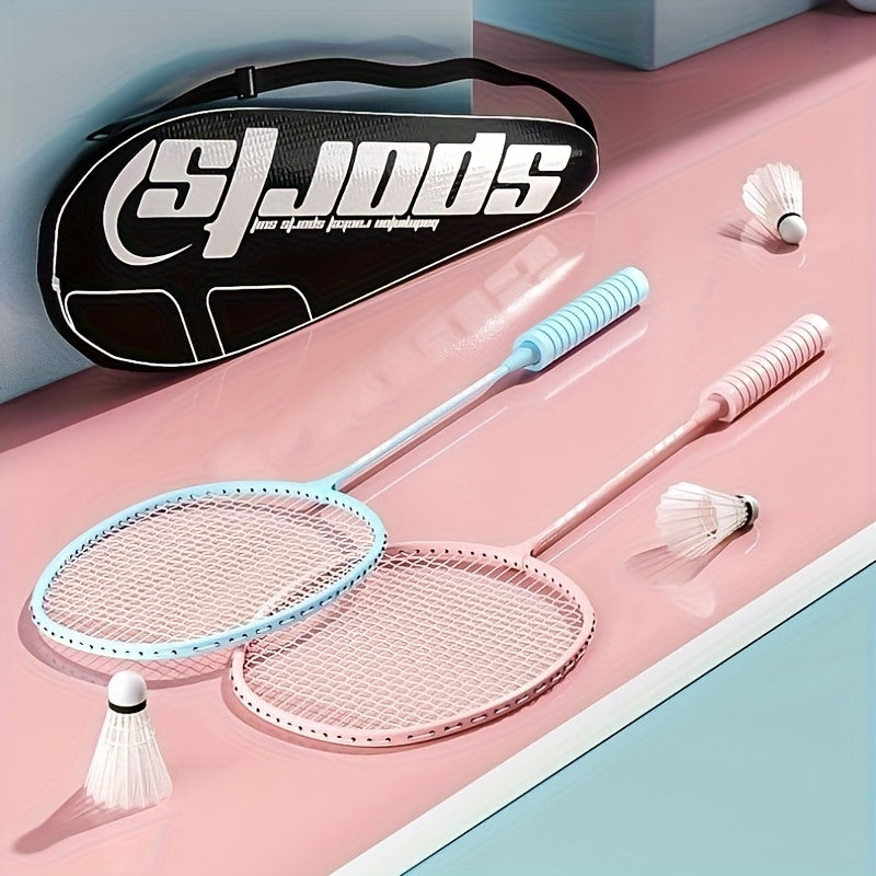 Lightweight Carbon Fiber Badminton Racket for Outdoor Practice