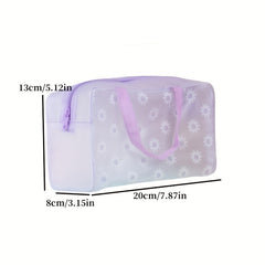Large Capacity Cosmetic Storage Bag Makeup Pouch Toiletry Organizer