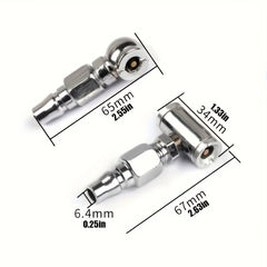 Car Tire Inflatable Nozzle Pump Motorcycle Bicycle Hand Inflator Accessories