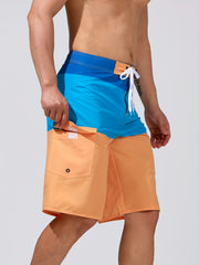 Men's Quick Dry Hawaiian Board Shorts With Pockets for Beach Pool Outdoor