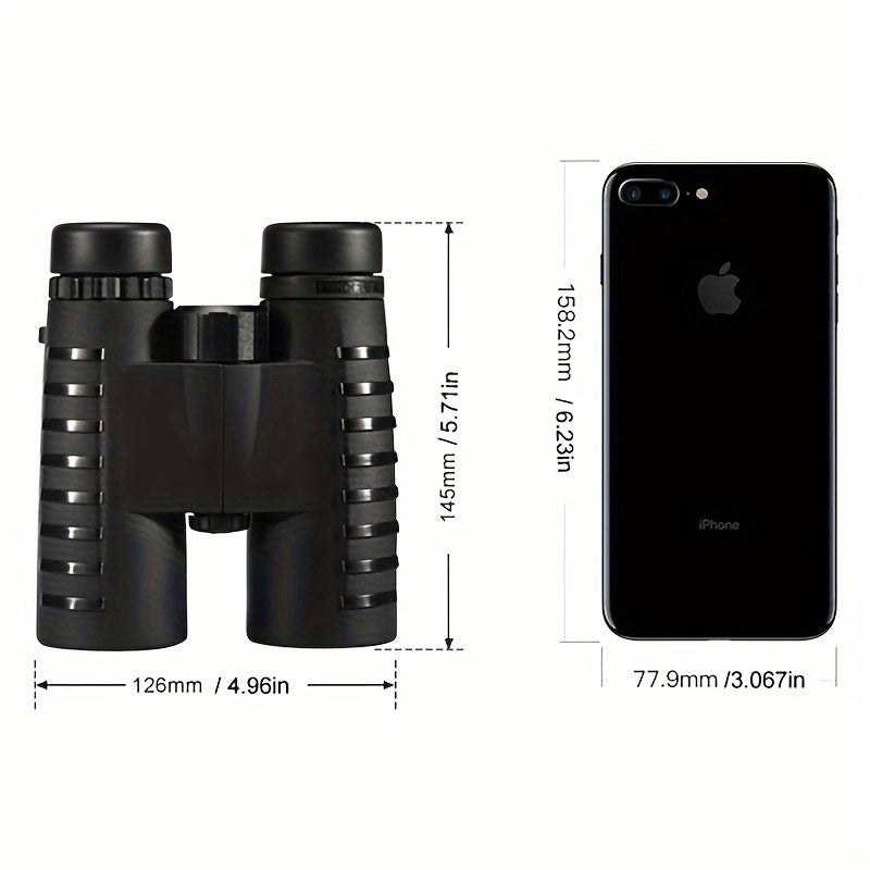 10x42 HD Binoculars Professional Telescope BAK4 Prism Opti