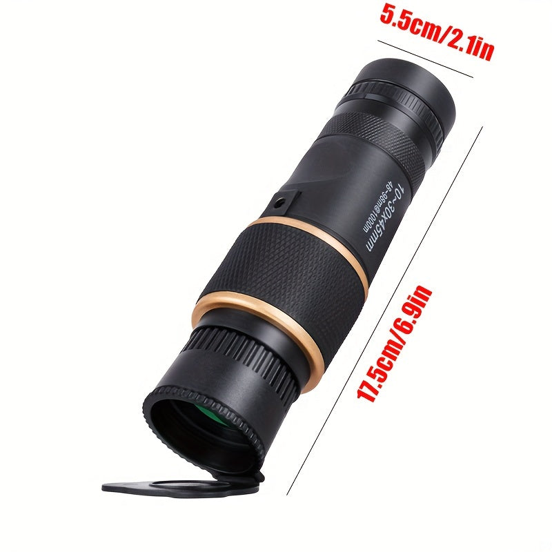 Portable 30x45 Monocular Telescope BAK4 Prism Waterproof