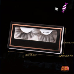 Halloween Candy Pumpkin Decorative False Eyelashes