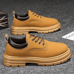 Men's Lace Up Low Top Boots for Climbing Trekking