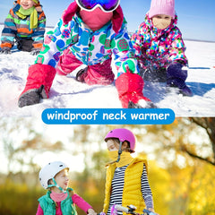 Kids Warm Winter Neck Scarf for Outdoor Activities