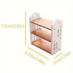 Doll House Storage Rack Bookshelf Halloween Christmas Gift