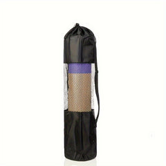 Widened Yoga Mat Storage Bag Oxford Textile Fitness Mesh Bag