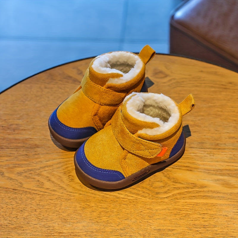Warm Fleece Cozy Snow Boots for Girls