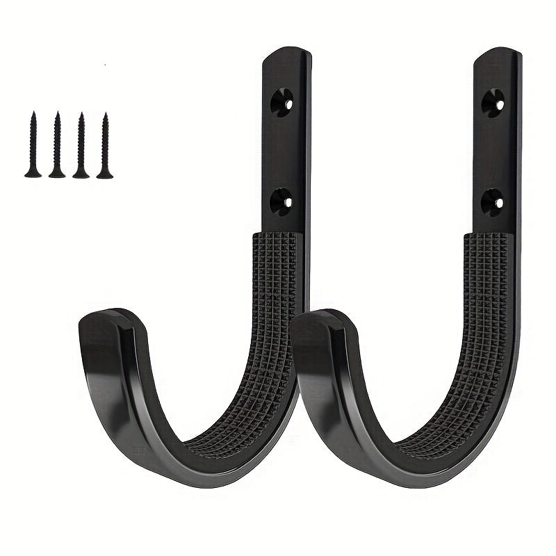 2pcs Wall Mount Hanger Heavy Duty Storage Rack Vertical Hanger Display Holder