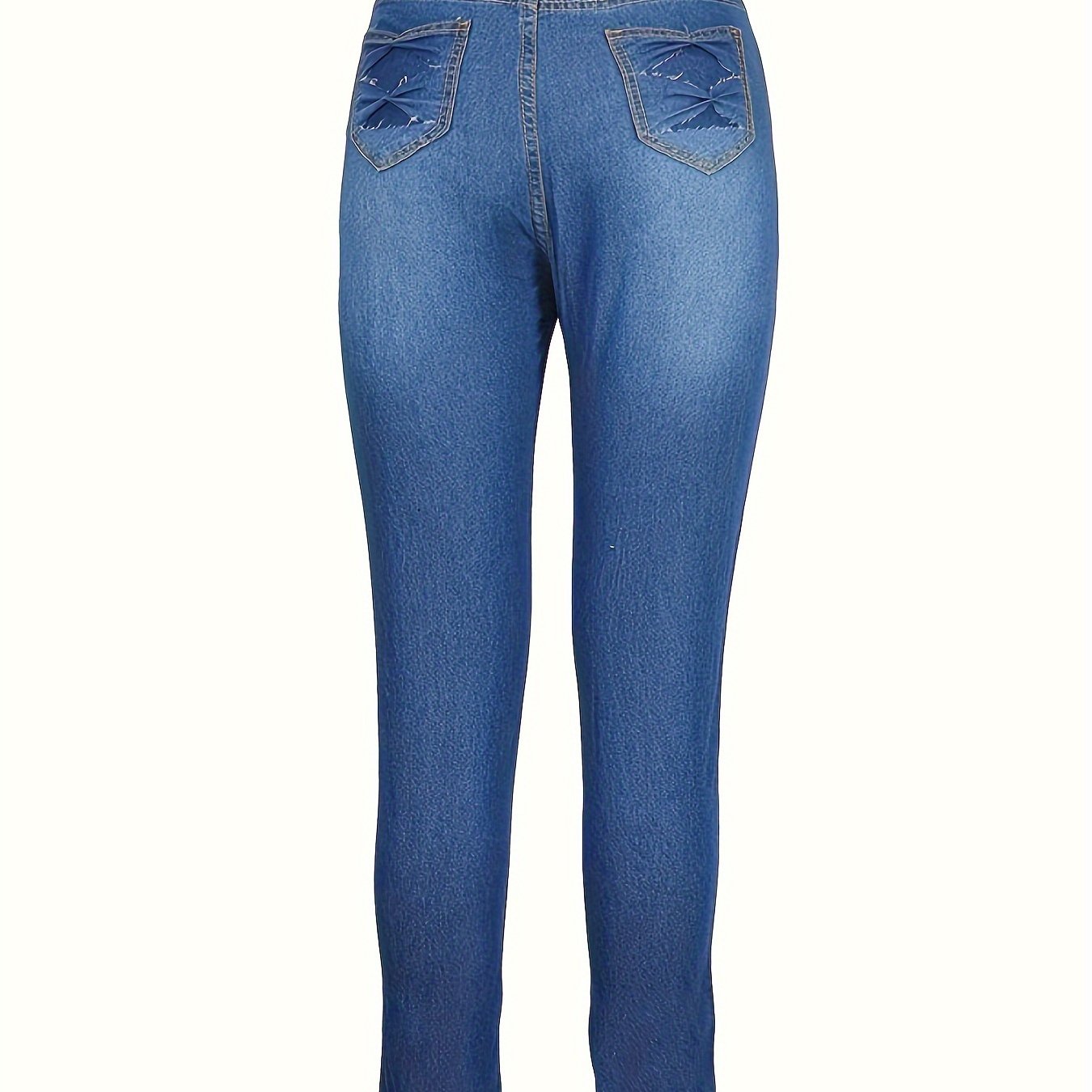 Women's Plus Button Fly Skinny Jeans