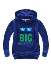 PRO BIG BROTHER Boys Hooded Sweatshirt Spring Fall Kids Clothing