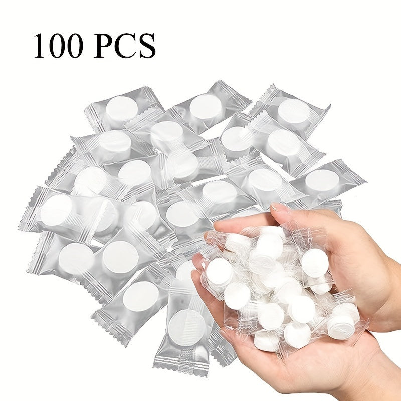 Portable Disposable Face Towels 100pcs Camping Fitness Travel Compressed Towel