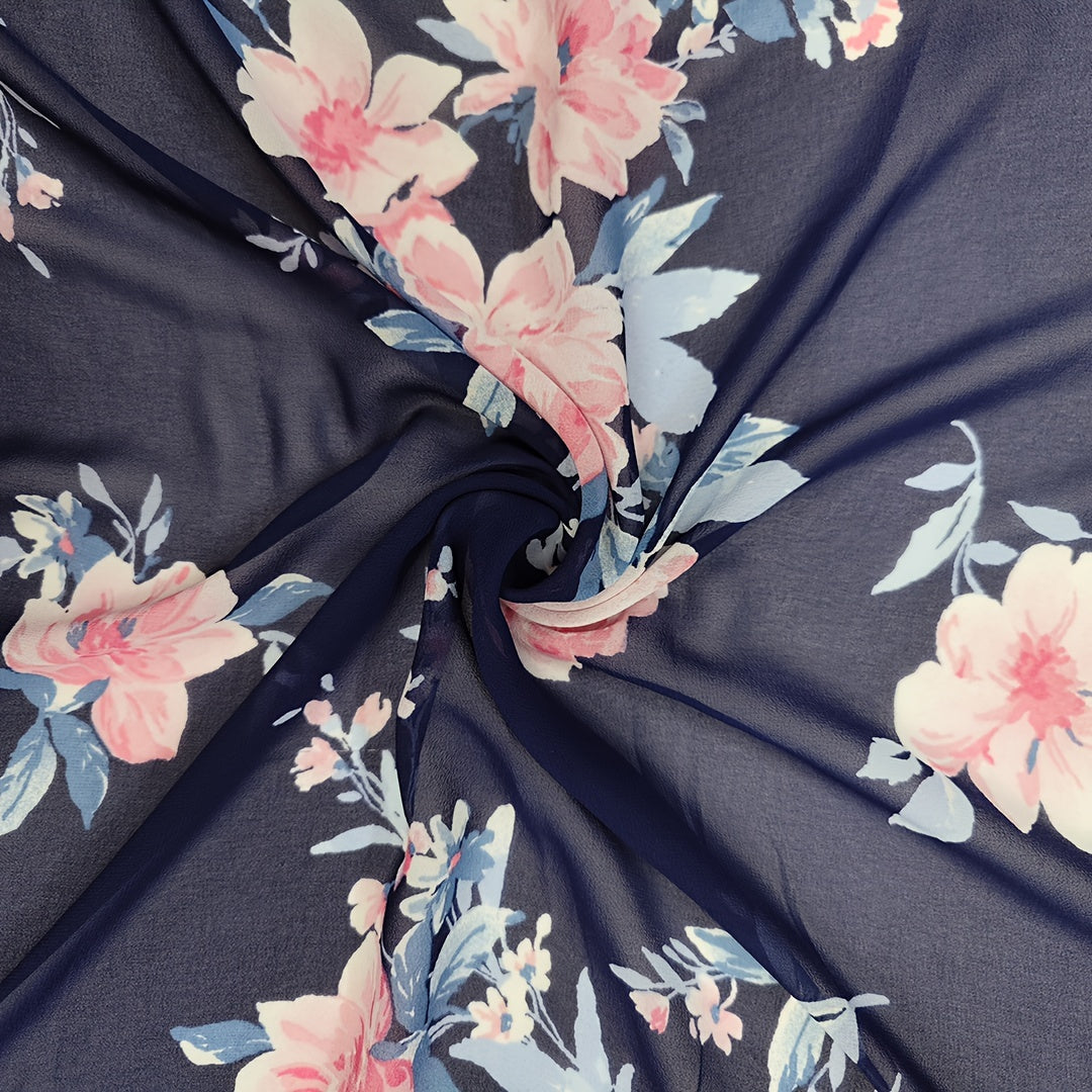 1yd Breathable Chiffon Fabric DIY Clothing Pants Dress Fabric