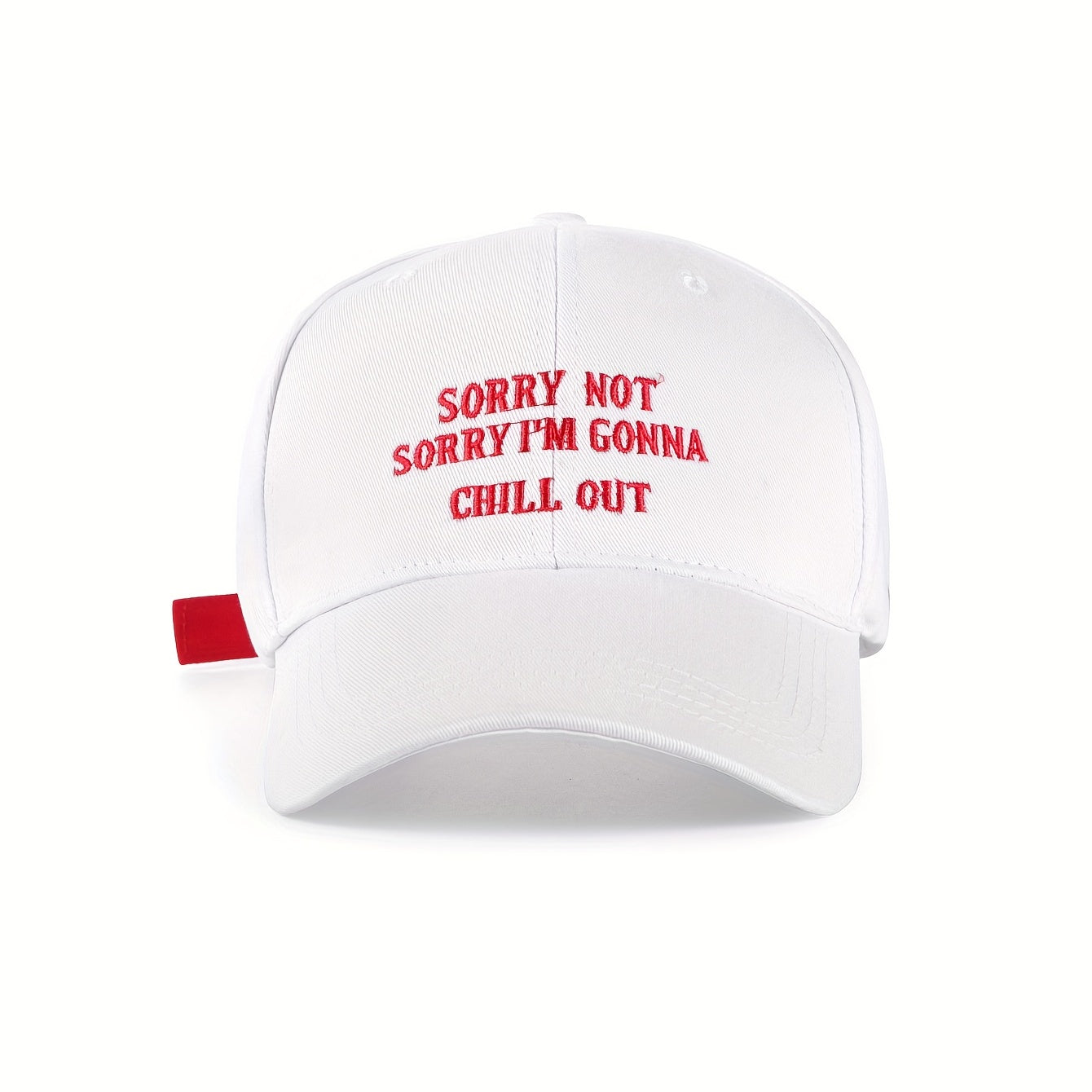 Letter Embroidery Cotton Baseball Cap Unisex Dad Hats Adjustable Casual Sun Hats