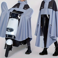 Long Body Rainproof Motorcycle Riding Raincoat