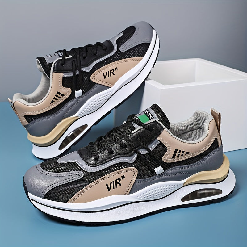 Men's Air Cushioned Lace-up Sneakers