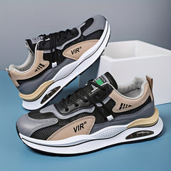 Men's Air Cushioned Lace-up Sneakers