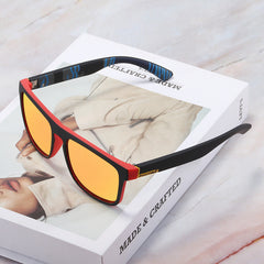 Retro Square Polarized Sunglasses For Men Women