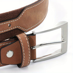 Men's Casual Canvas Splicing Belt