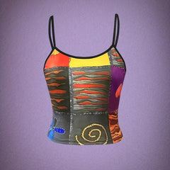 Summer Sleeveless All Over Print Cami Top