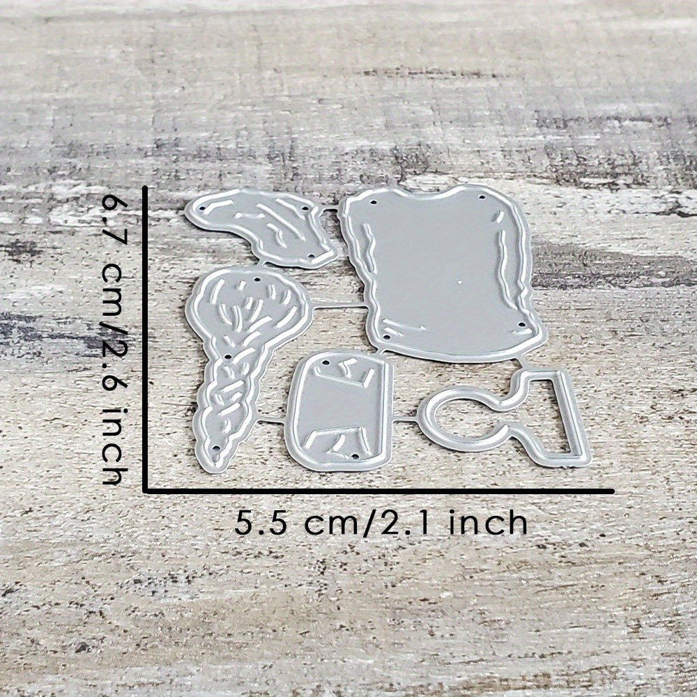 Catlove Backdrop Dog Metal Cutting Dies Scrapbooking Stencil DIY Craft