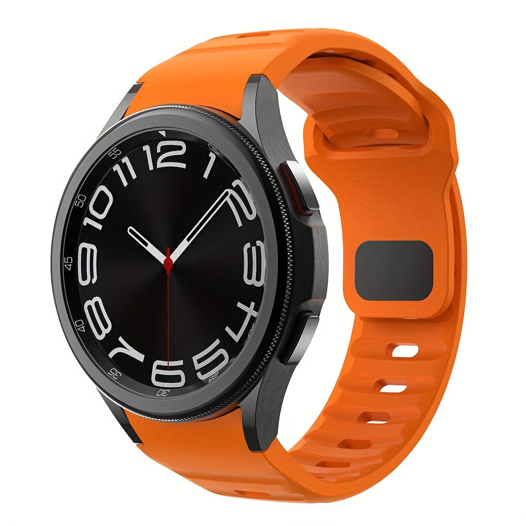 Silicone Band for Galaxy Watch 6 4 Classic 5 Pro 44mm 40mm 47mm 43mm 42mm 46mm 4
