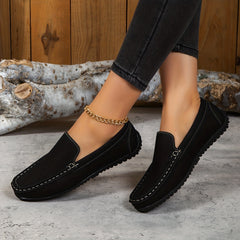 Women's Slip-On Loafers Lightweight Work Shoes
