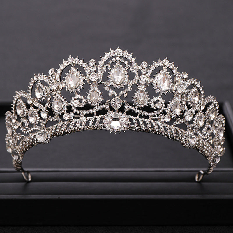 Crystal Rhinestone Tiara Wedding Hair Accessories
